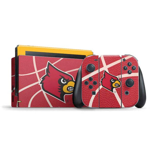University of Louisville Red Basketball Nintendo Skins